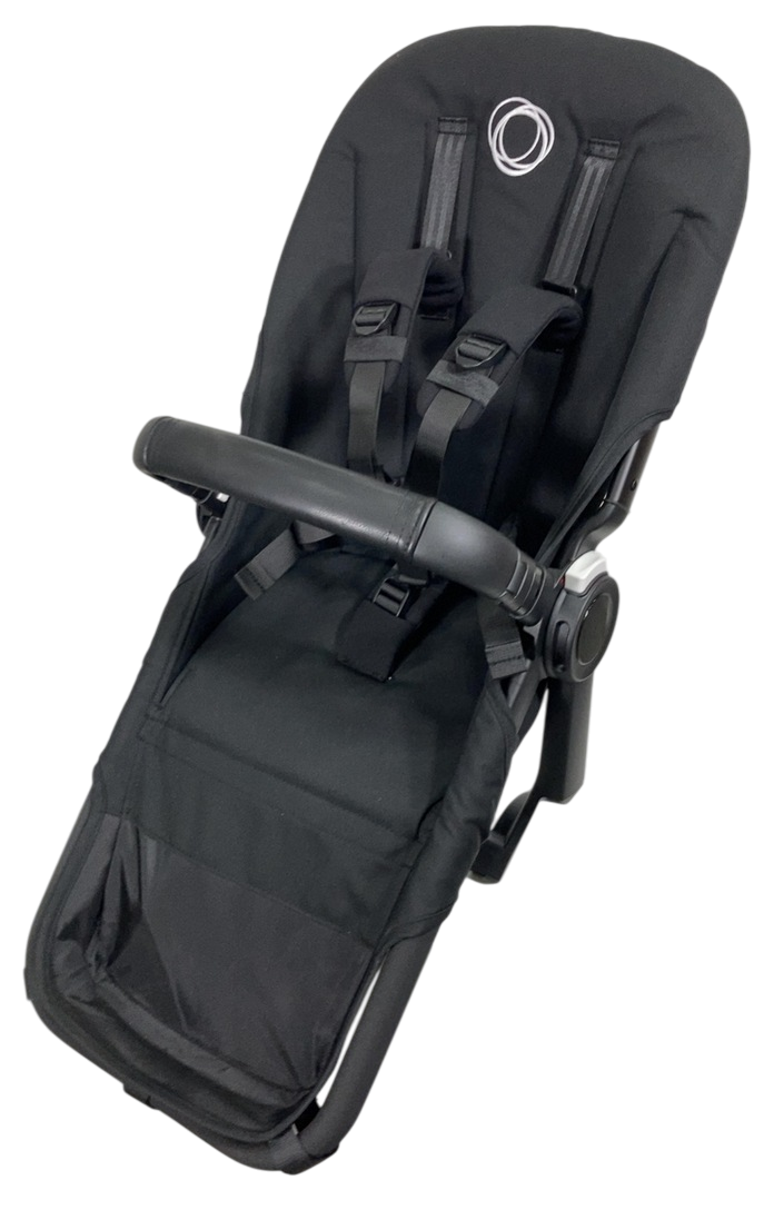 bugaboo donkey straps Bugaboo Donkey 5 Duo Extension Set, 2023, Black, Midnight Black, None,
