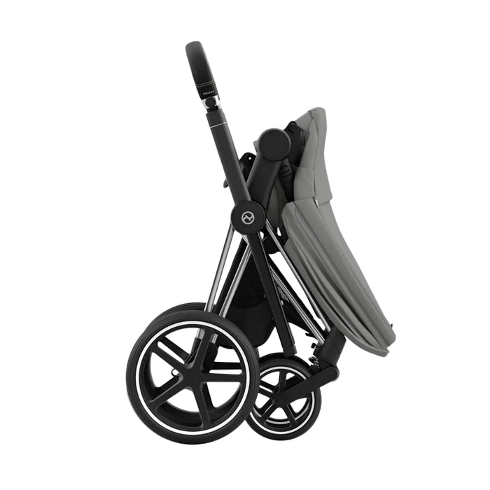 Cybex Priam4 Stroller, 2024, Chrome/Black, Mirage Grey