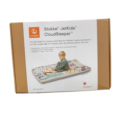 Shop Stokke JetKids CloudSleeper Inflatable Kids’ Bed, Animal Family at GoodBuy Gear