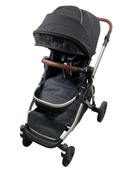 Shop Mockingbird Single to Double 2.0 Stroller, 2024, Black, Silver With Penny Leather, Windowpane at GoodBuy Gear