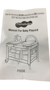 Shop Pamo Babe Playard Deluxe Nursery Center, Black at GoodBuy Gear