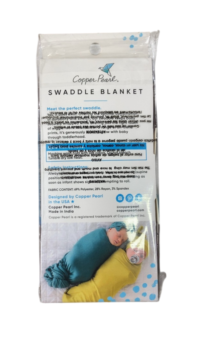 Shop Copper Pearl Knit Swaddle Blanket, Plum at GoodBuy Gear