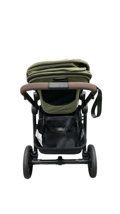 Shop Mompush Ultimate 3 Full Size Baby Stroller with Bassinet, 2025, Forest Moss at GoodBuy Gear
