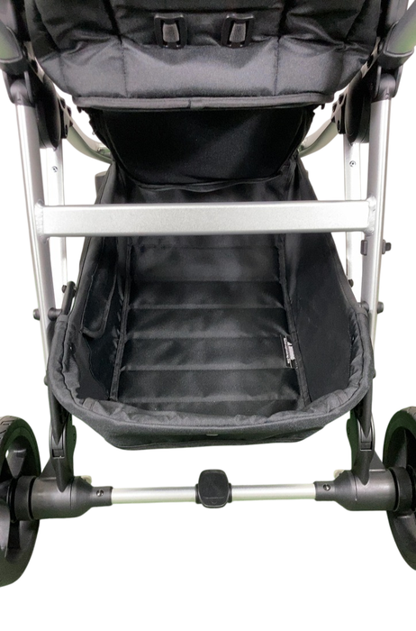 Shop Mockingbird Single to Double 2.0 Stroller, Black, Watercolor Drops, Silver With Black Leather, 2025 at GoodBuy Gear
