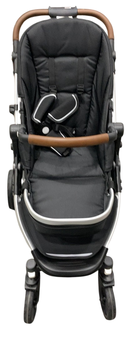 Mockingbird Single 2.0 Stroller, 2025, No Canopy, No Canopy, Silver With Penny Leather