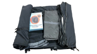 Shop SlumberPod 3.0 Sleep Canopy with Fan, Black with Gray Accents at GoodBuy Gear