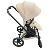 Shop Cybex PRIAM5 Stroller, 2026, Cozy Beige (Matt Black Frame) at GoodBuy Gear
