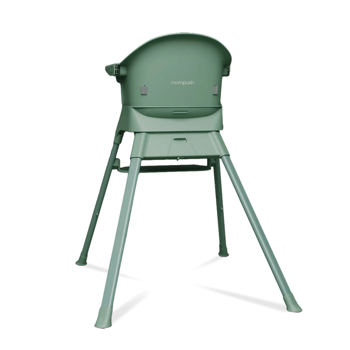 Mompush Olli 7-in-1 Convertible High Chair, Mint Green