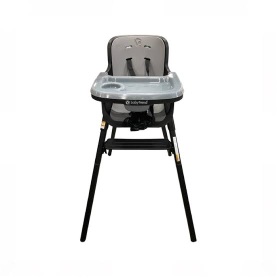 Baby Trend Sweet Seat 4-in-1 High Chair, Black/Grey