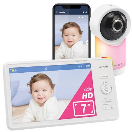 VTech 7” Smart WiFi 1080p Pan & Tilt Monitor
