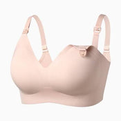 Shop Momcozy SMOOTH- Ultra Soft Omni Maternity Nursing Bra, Large, Beige at GoodBuy Gear