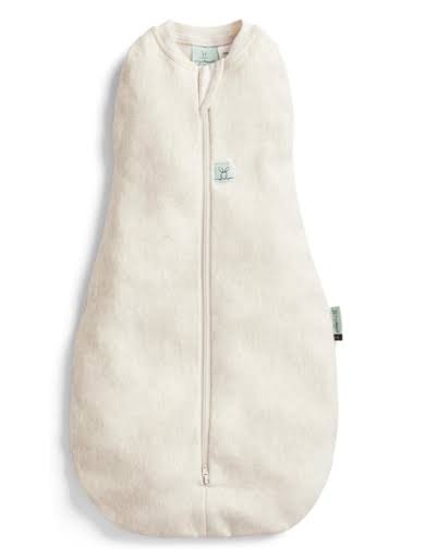 ErgoPouch Cocoon Swaddle Bag, 0-3 Months, 1.0 TOG, Oatmeal Marle