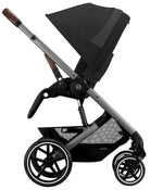Shop Cybex Balios S Lux Stroller, Silver, Moon Black, 2024 at GoodBuy Gear