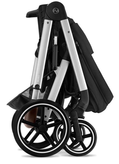 Shop Cybex Balios S Lux Stroller, Silver, Moon Black, 2024 at GoodBuy Gear