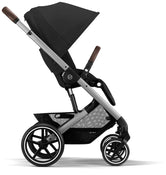 Shop Cybex Balios S Lux Stroller, Silver, Moon Black, 2024 at GoodBuy Gear