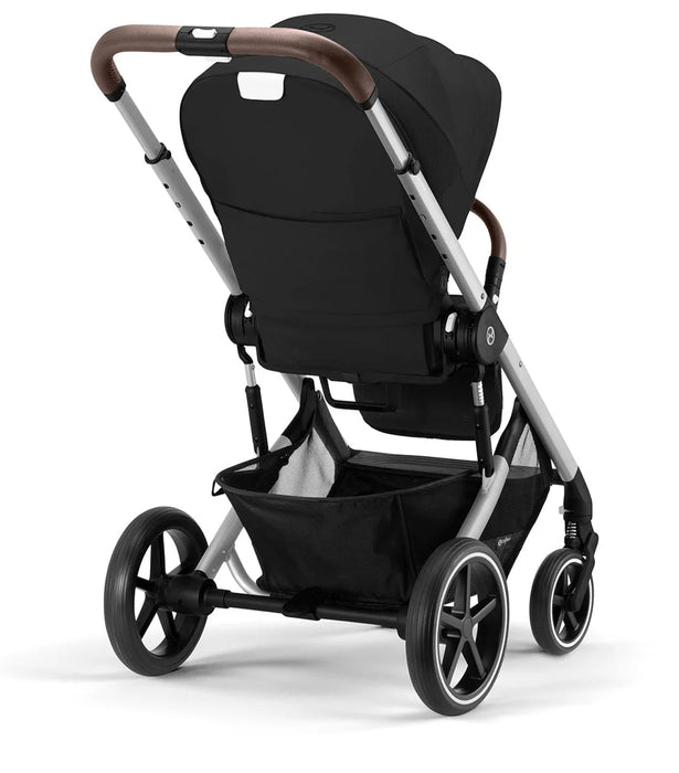 Shop Cybex Balios S Lux Stroller, Silver, Moon Black, 2024 at GoodBuy Gear