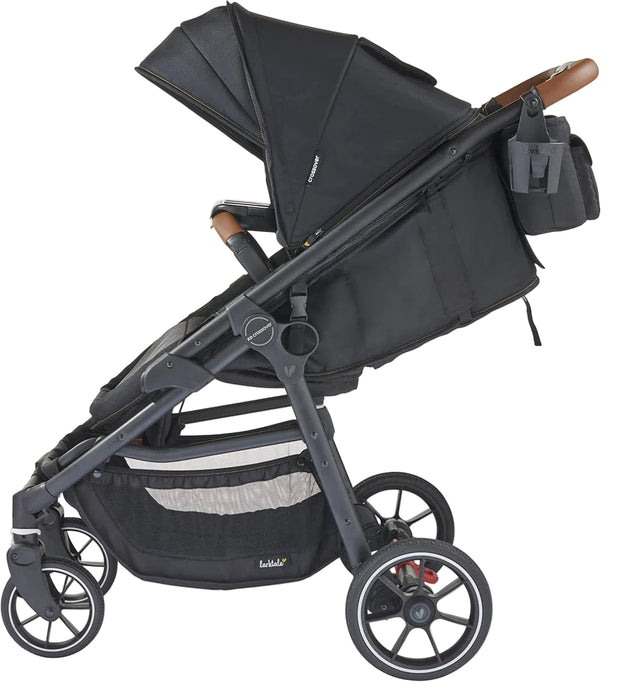 Larktale Crossover V2 Convertible Stroller-Wagon, Byron Black, 2024
