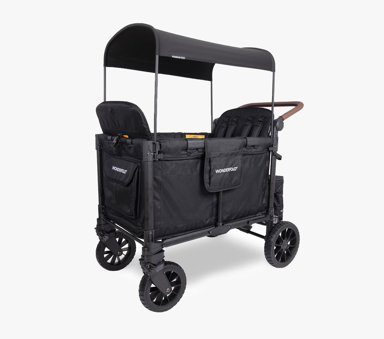 Shop Wonderfold W4 Luxe Pro Stroller Wagon, 2026, Jet Black at GoodBuy Gear