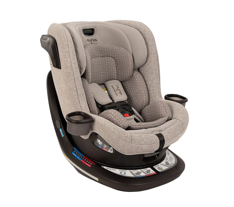 Nuna Revv Rotating Convertible Car Seat, 2024, Droplet Dot