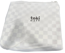 Shop Toki Kids Vegan Leather Mat Standard, Checker Toffee at GoodBuy Gear