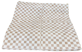 Shop Toki Kids Vegan Leather Mat Standard, Checker Toffee at GoodBuy Gear