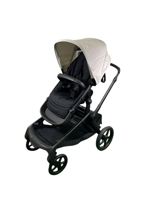Shop Bugaboo Kangaroo Single To Double Stroller, 2024, Black, Midnight Black, Misty White at GoodBuy Gear