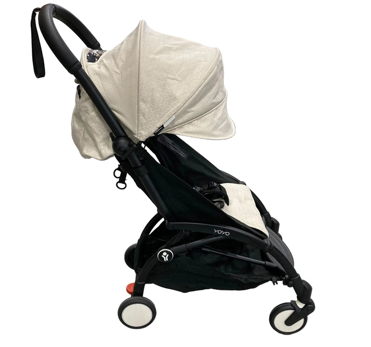 Stokke YOYO3 Complete Stroller, Black, 2024, Bonpoint Beige