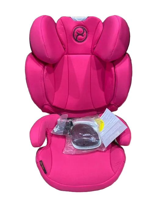 Cybex Solution Z-Fix Highback Booster Seat, 2022, Passion Pink