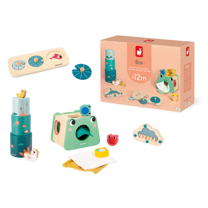 Shop Janod Baby Toy Box, 12 months at GoodBuy Gear