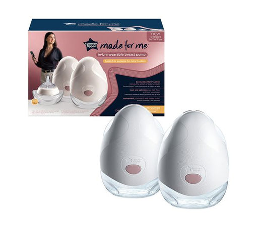 Shop Tommee Tippee Made For Me Wearable Breast Pump, Double, White at GoodBuy Gear