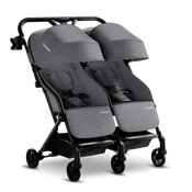 Shop Mompush Lithe Double Stroller, Grey, 2026 at GoodBuy Gear