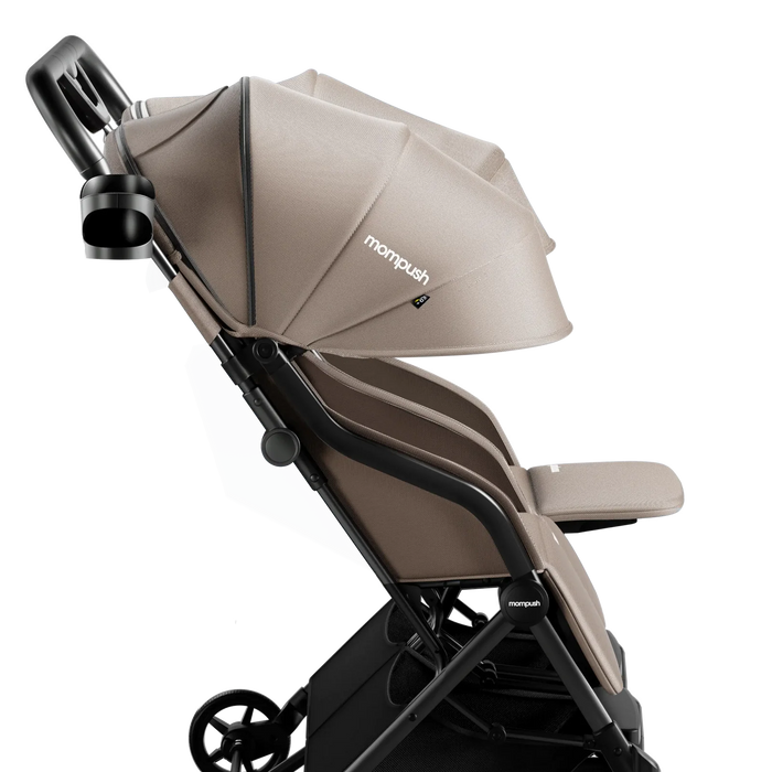 Mompush Lithe Double Stroller, 2026, Khaki