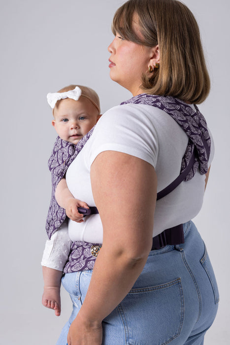 Shop Mabē The Monarch Baby Carrier, Violet Wings at GoodBuy Gear