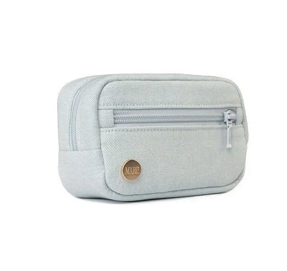 Mabē Monarch Accessory Bag, Dream Wash Denim