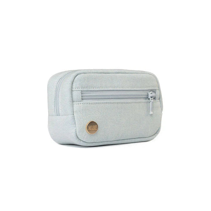 Shop Mabē Monarch Accessory Bag, Dream Wash Denim at GoodBuy Gear