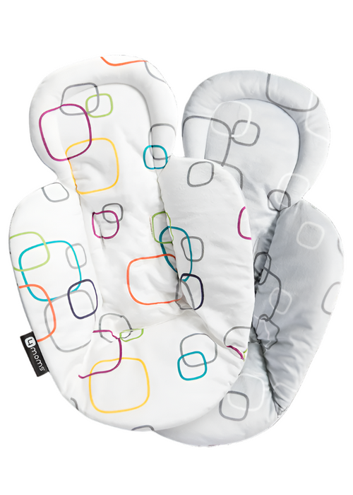 4moms Reversible Newborn Insert (old), Multi Silver