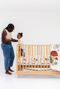 Shop Clementine Kids Mushroom Crib Sheet at GoodBuy Gear
