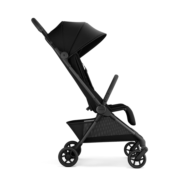 Mompush Nexis Carbon Travel Stroller, 2026, Black