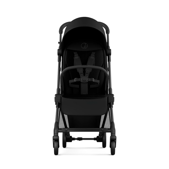 Mompush Nexis Carbon Travel Stroller, 2026, Black