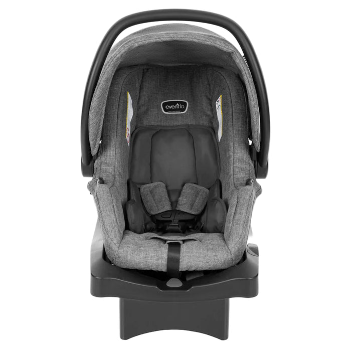 Evenflo Litemax Sport Infant Car Seat, 2024, Mylar Gray