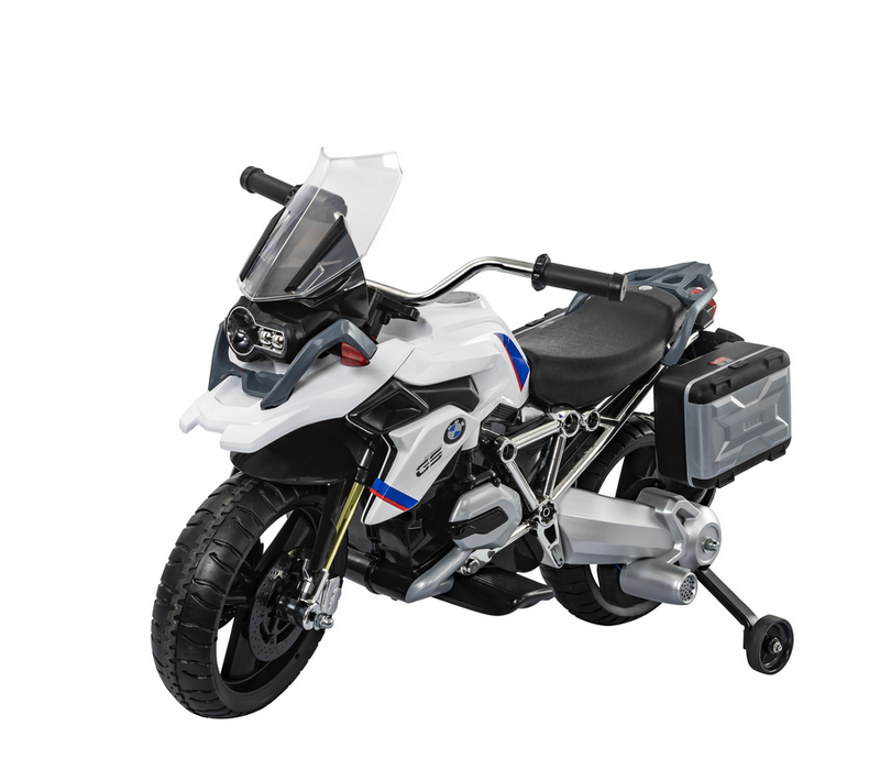 RollPlay BMW R1200 GS Motorcycle 12V Adventure, White
