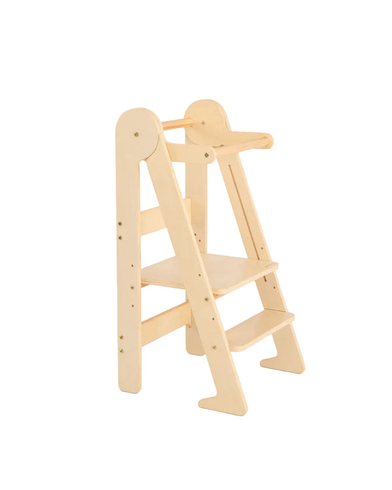 Piccalio Mini Chef Foldable Helper Tower, Natural