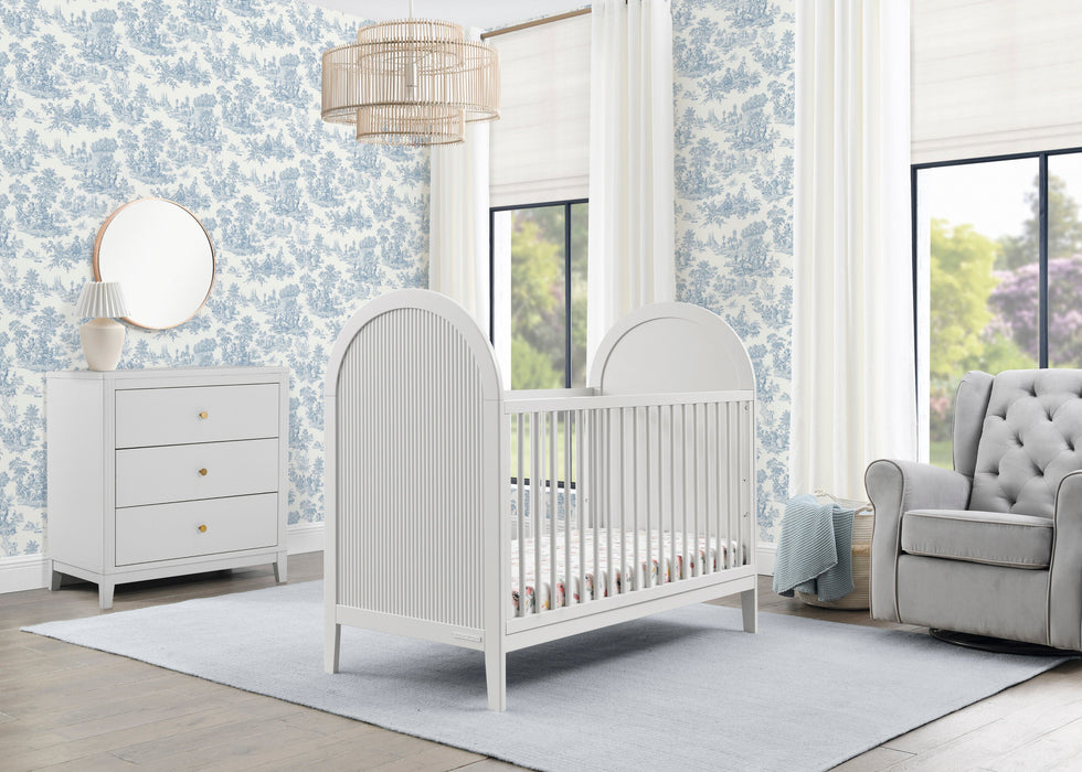 Shop Delta Children 4-in-1 Convertible Crib, Moonstruck Grey at GoodBuy Gear