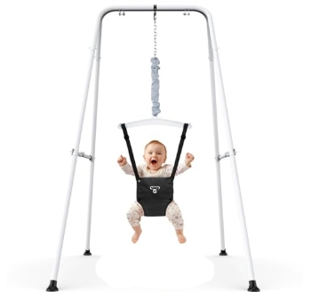 Taleco Gear Baby Jumper With Stand, Black