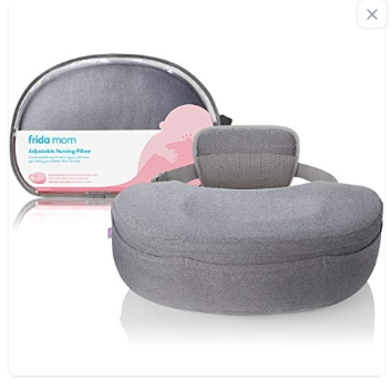 Frida Mom Adjustable Nursing Pillow, Grey