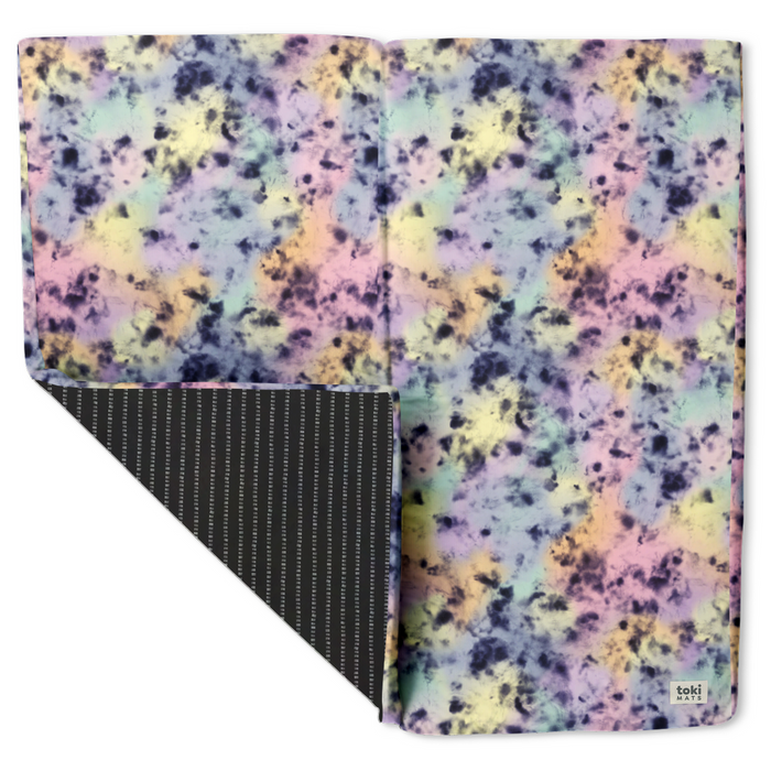 Toki Kids Mega Padded Play Mat 55" x 55", Imperfect Sherbet