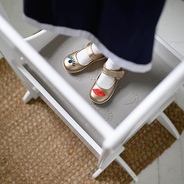 Little Partners Chef Series Learning Tower and Silicone Mat Limited Edition, Charcoal Grey Wash