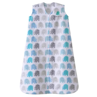 Halo Micro-Fleece SleepSack, Small, Textured Elephant
