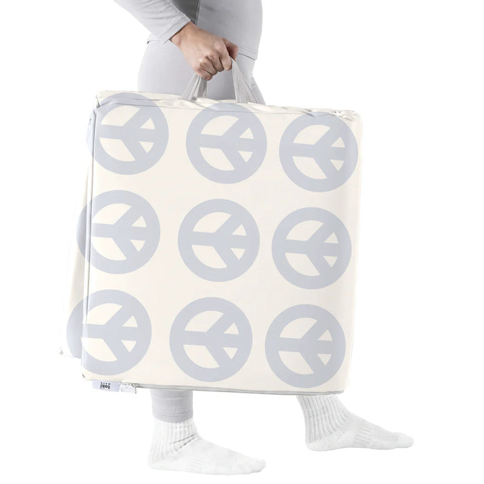 Toki Kids Vegan Leather Cover, Standard, Peace Sign