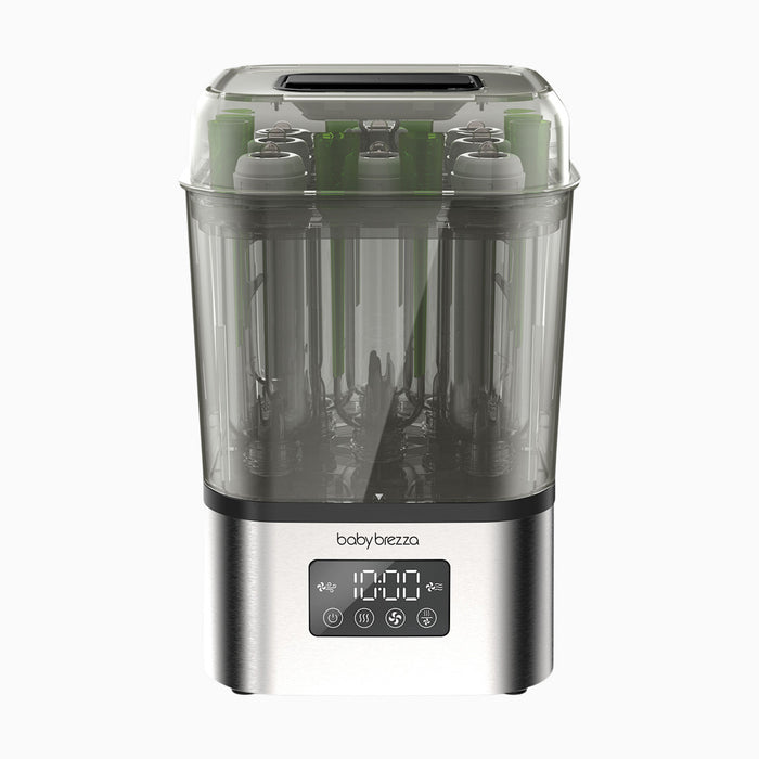 Shop Baby Brezza 10 Minute SuperQuick Bottle Sterilizer + Dryer, Stainless Steel at GoodBuy Gear